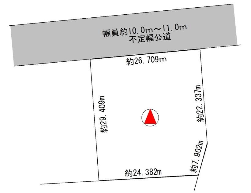 川沿1条4丁目土地図