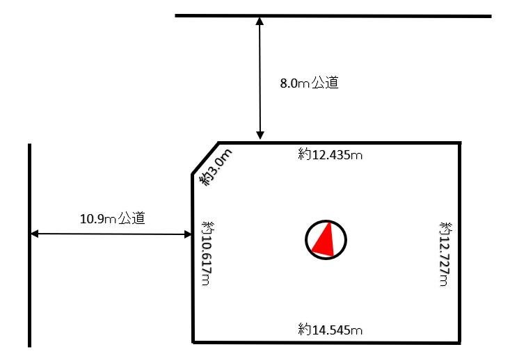 北46条東2丁目土地図