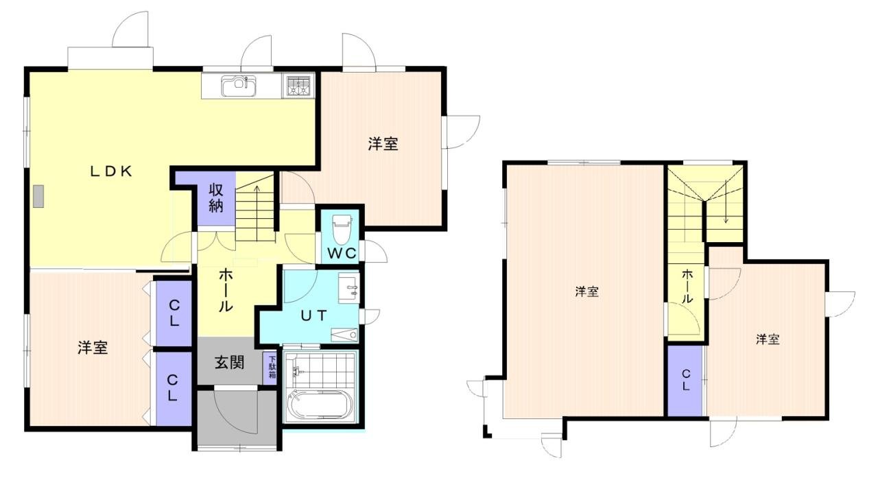 拓北5-2間取